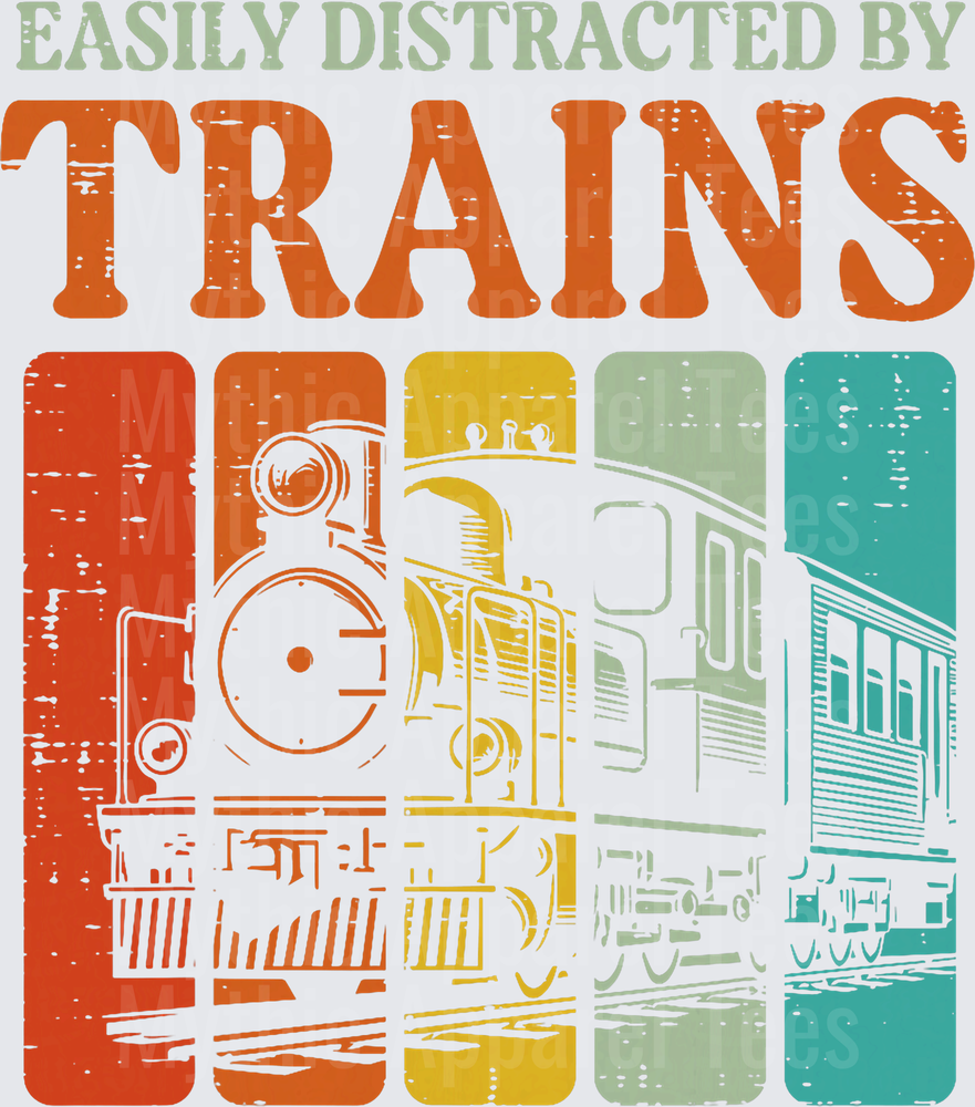 Trains Easily Distracted By Vintage Steam Locomotive Panels
