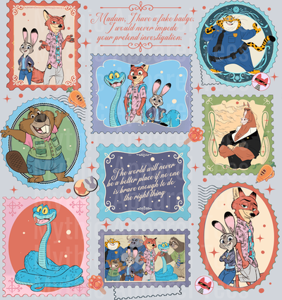 OR 12122025 VTN Disney Zootopia Stamps