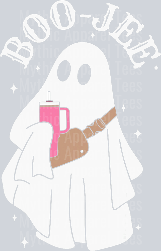 Boujee Boo-jee Cute Ghost Spooky Season Halloween Costume T-Shirt