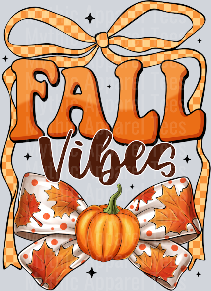 Fall Vibes Bow