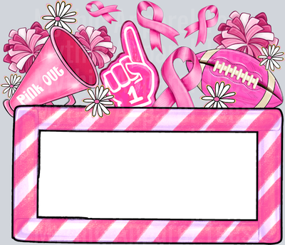 Pink Out Custom Name 2
