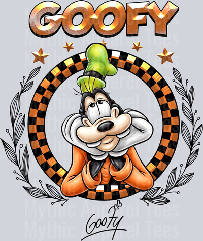 Goofy Disney Classic Portrait with Signature Disney Classic