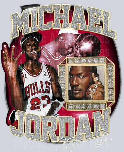 Michael Jordan DTF Pop Culture Transfers