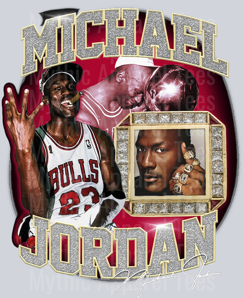 Michael Jordan DTF Pop Culture Transfers
