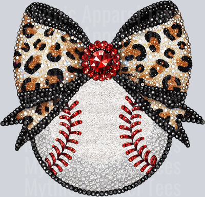Rhinestone Baseball Glitter and Rhinestone 2 School Spirit & Sports