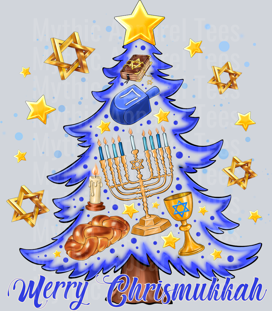 Merry Chrismukkah Hanukkah Christmas