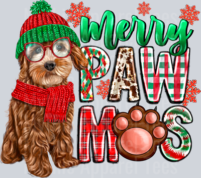 Merry Pawmas Dog Christmas