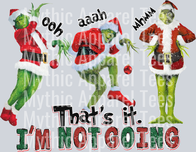 Thats it I'm not going grinch design