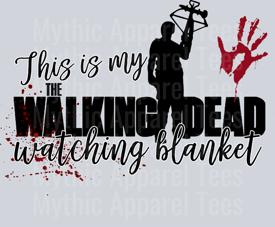 Walking dead Blanket 2