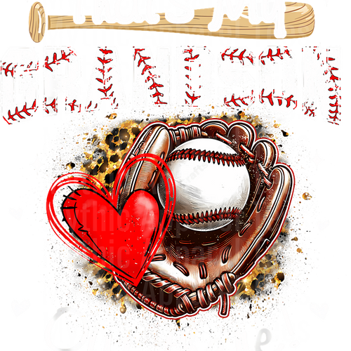 Grandma Grandpa Grandparents Baseball DTF Transfer