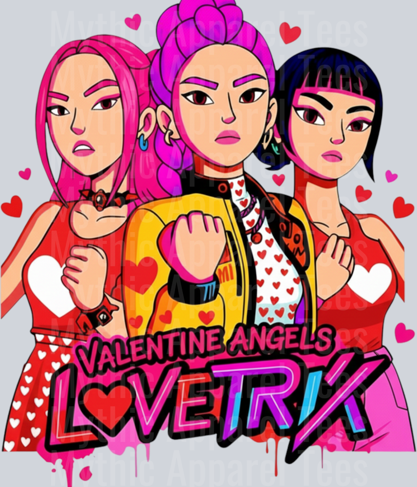 K-Pop Demon Hunters HUNTERX Valentines Day Transfers