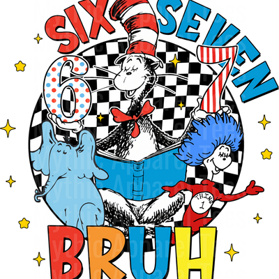Dr Suess DTF Transfer