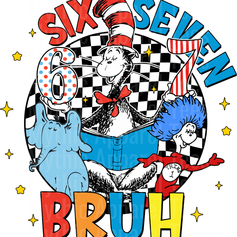 Dr Suess DTF Transfer