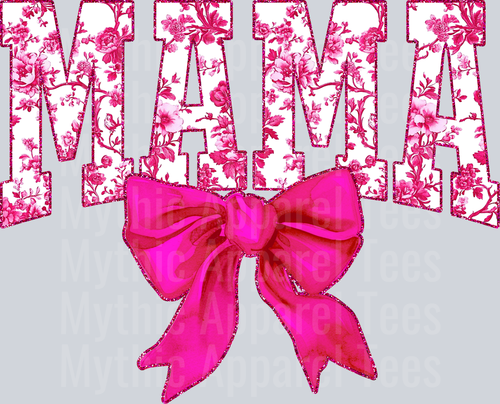 Pink Toile Mama