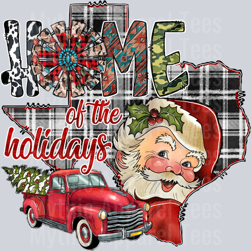 Texas Western Christmas Truck
