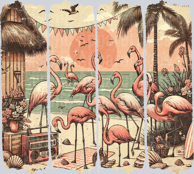 Flamingo Summer DTF Summer Transfers