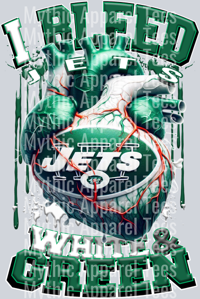 Jets I bleed White and Green