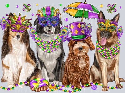 Mardi Gras Dog(1)