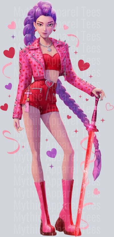 K-Pop Demon Hunters HUNTERX Valentines Day Transfers