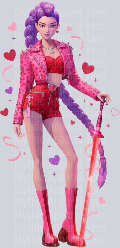 K-Pop Demon Hunters HUNTERX Valentines Day Transfers