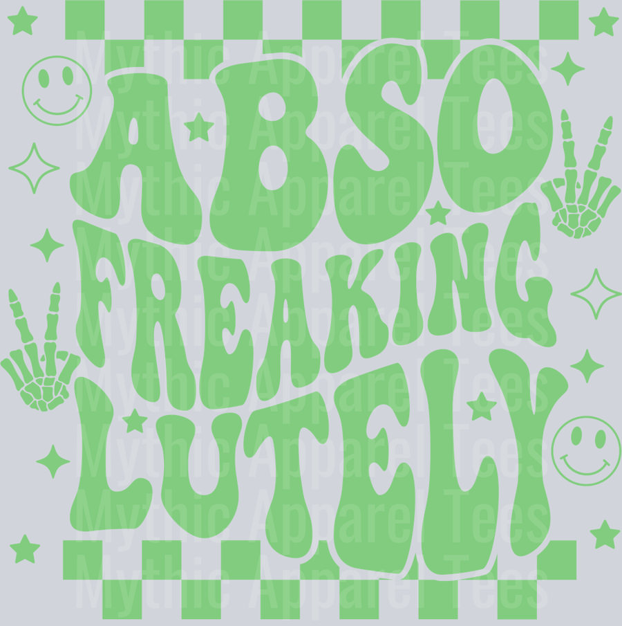 Absofreakin green