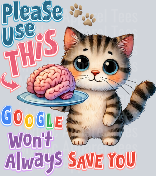 Please use this google wont always save you DTF Cat Transfers
