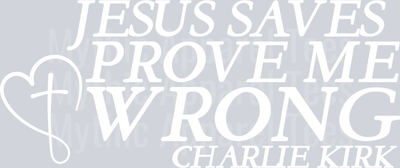 JesusSavesWhitewithCross