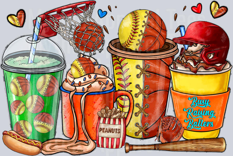 Busy Raising Ballers Basketball and Softball