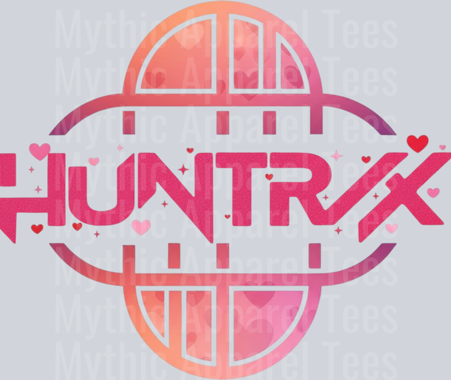 K-Pop Demon Hunters DemonX Valentines Day Transfers