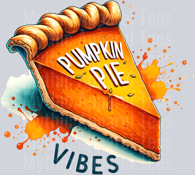 PUMPKIN PIE VIBES PNG