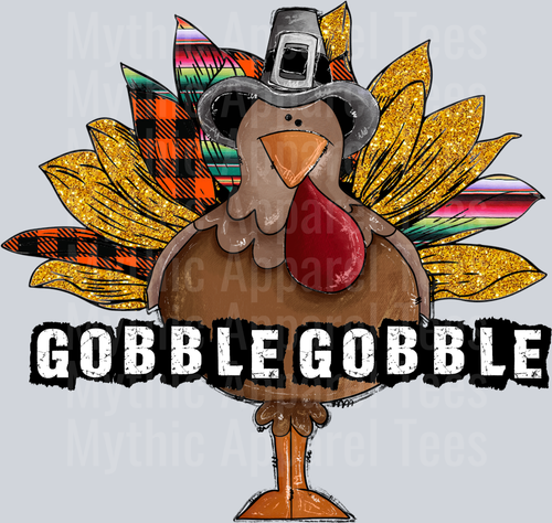 Gobble Gobble Turkey Thanksgiving