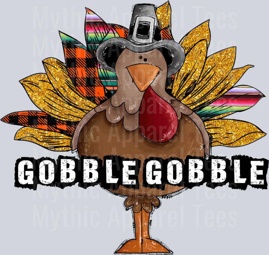 Gobble Gobble Turkey Thanksgiving