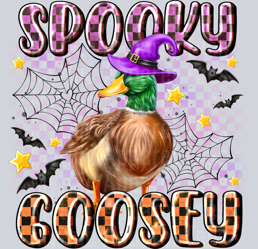 Spooky Goosey Halloween Goose