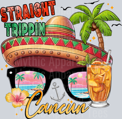Straight Trippin Cancun DTF Summer Transfers