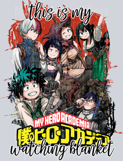 My Hero Academia blanket