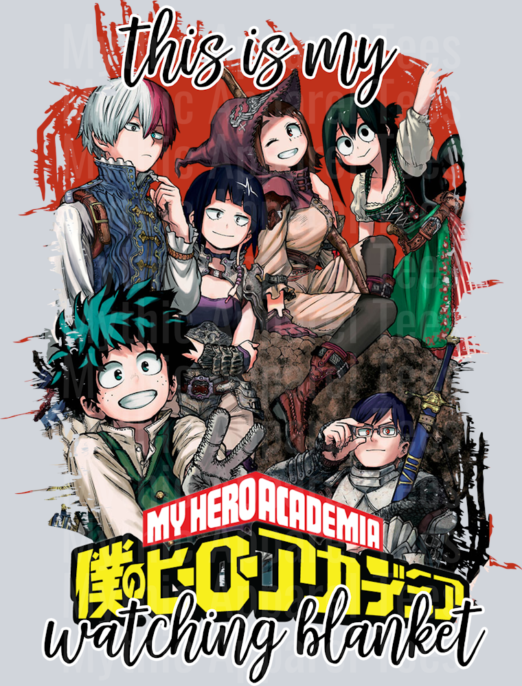 My Hero Academia blanket
