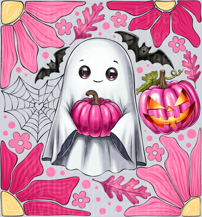 Ghost Floral Halloween