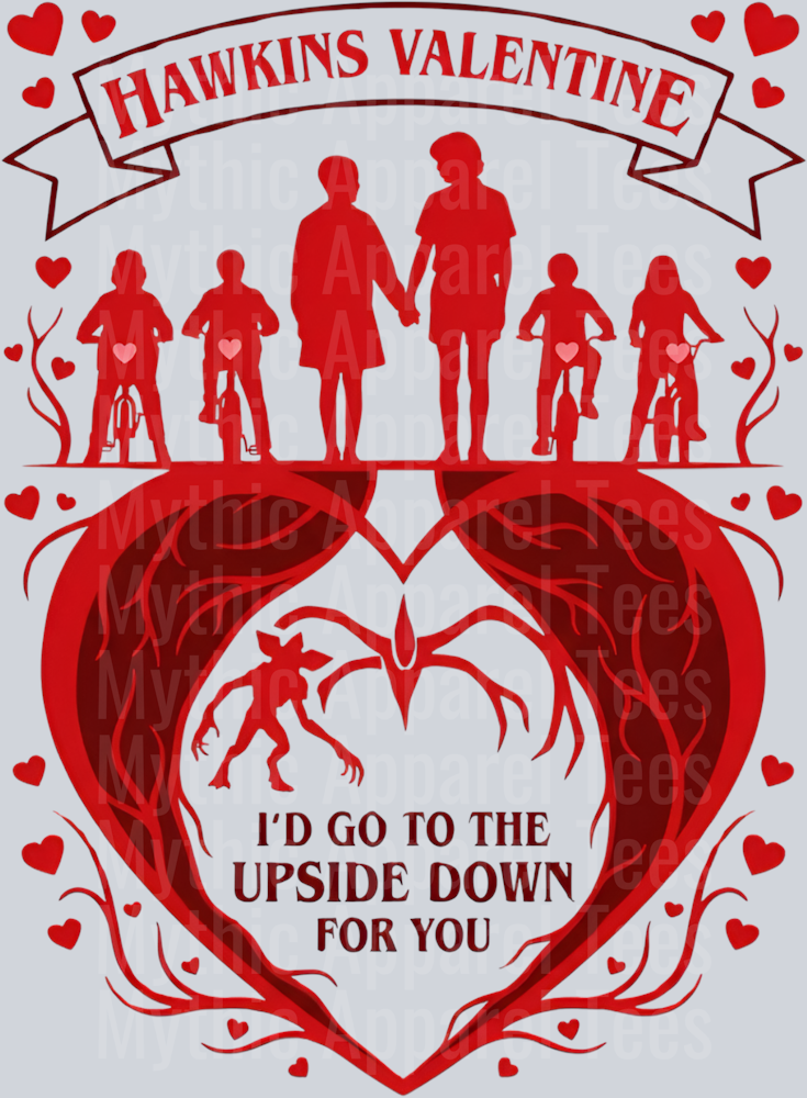 Stranger Things Valentines Day Transfers