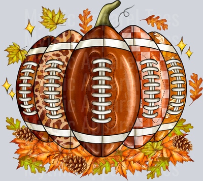 Fall Football Pumpkin Fall Season