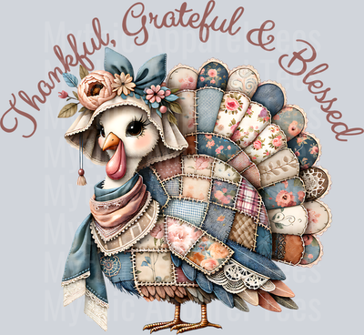 THANKFUL GRATEFUL AND BLESSED