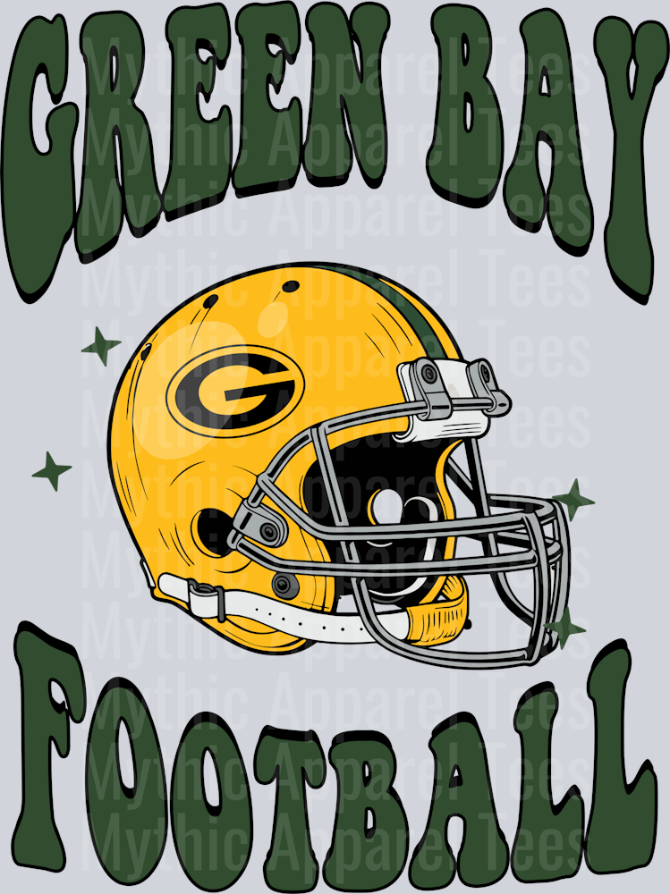 AZ1335 NFL FOOTBALL Green Bay Packers football custom