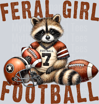 feral girl football 3