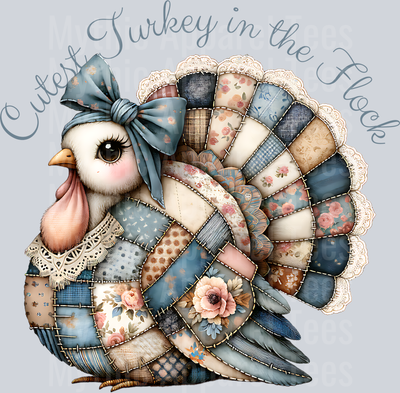 CUTEST TURKEY IN THE FLOCK