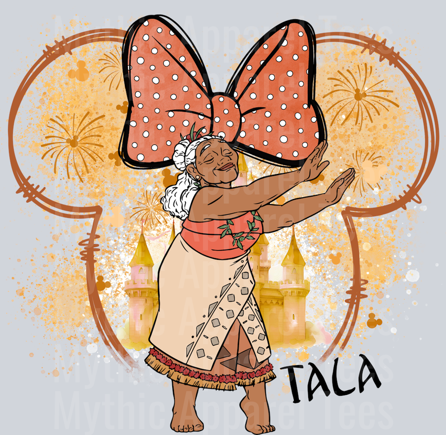 Tala Disney ears Disney Moana DTF Moana Transfers