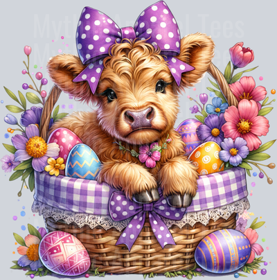 Easter Highland Cow