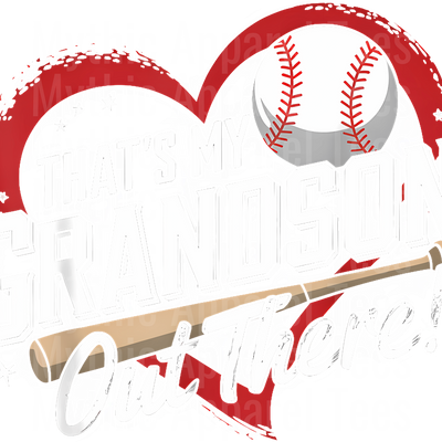 Grandma Grandpa Grandparents Baseball DTF Transfer