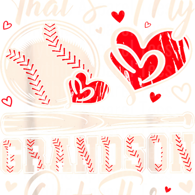 Grandma Grandpa Grandparents Baseball DTF Transfer