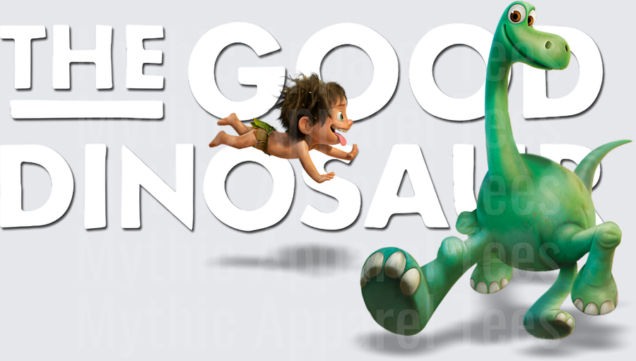 Arlo and Spot Running Together The Good Dinosaur Pixar Characters