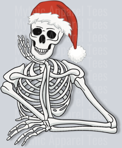 As merry as I get pocket Skeleton DTF Christmas Transfers
