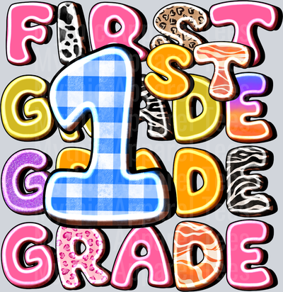 1st Grade Back to school